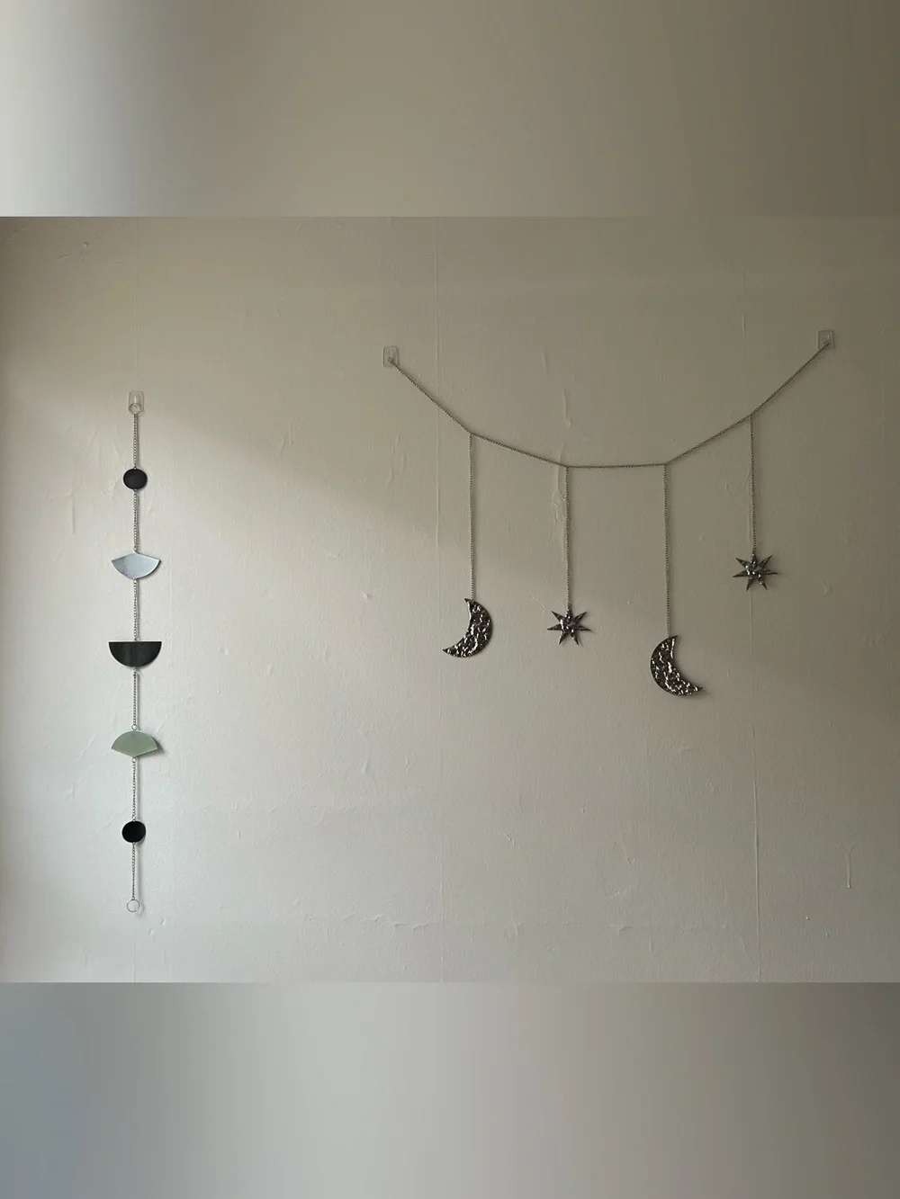 Silver Hanging Wall Decor